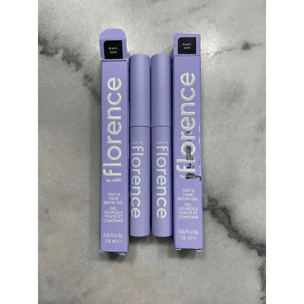 Florence by Mills Tint n Tame Brow Gel in Black Lot of 2